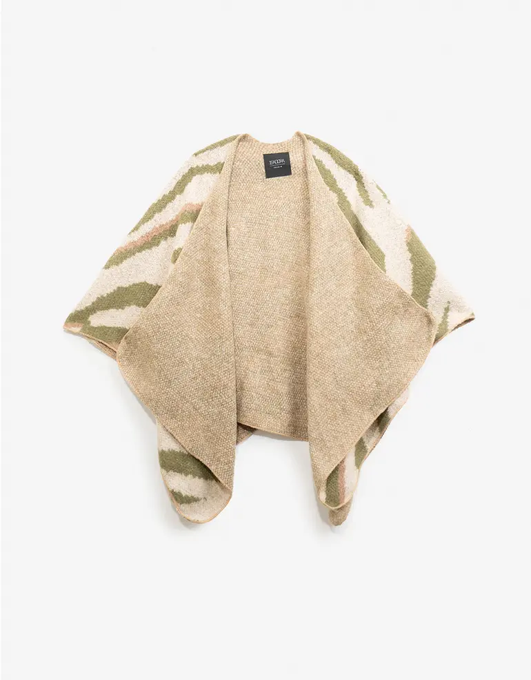 Poncho Estampado